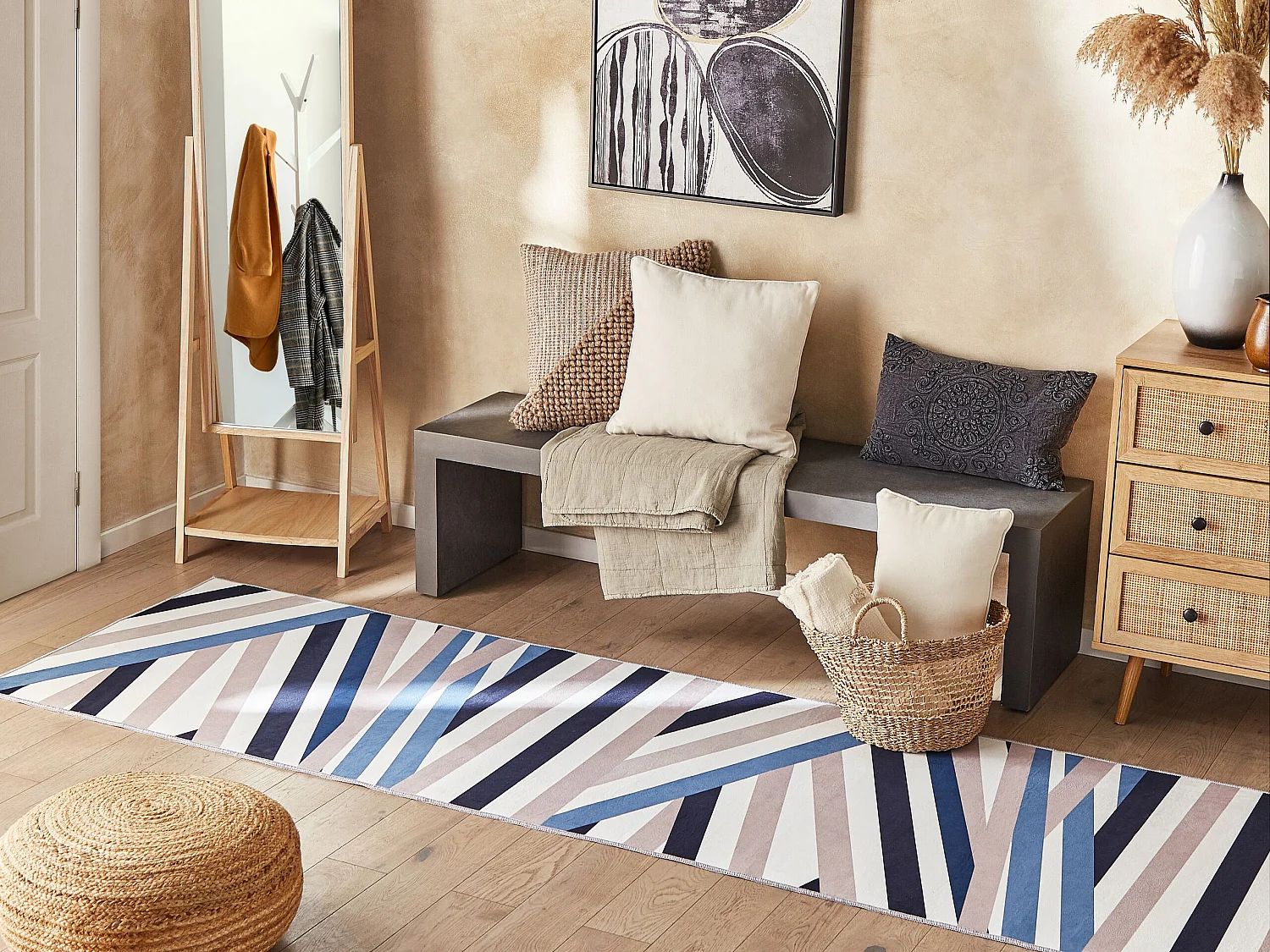 Tapis multicolore 80 x 300 cm ARTHUR