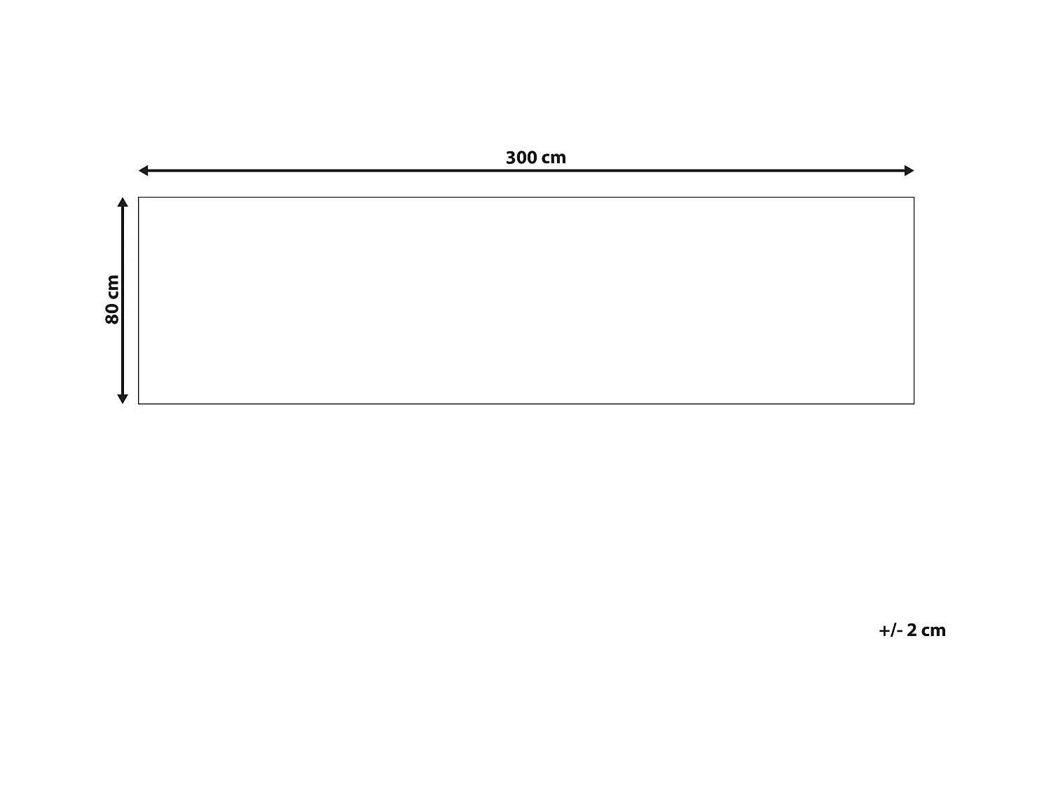 Tapete azul e laranja 80 x 300 cm RITAPURAM