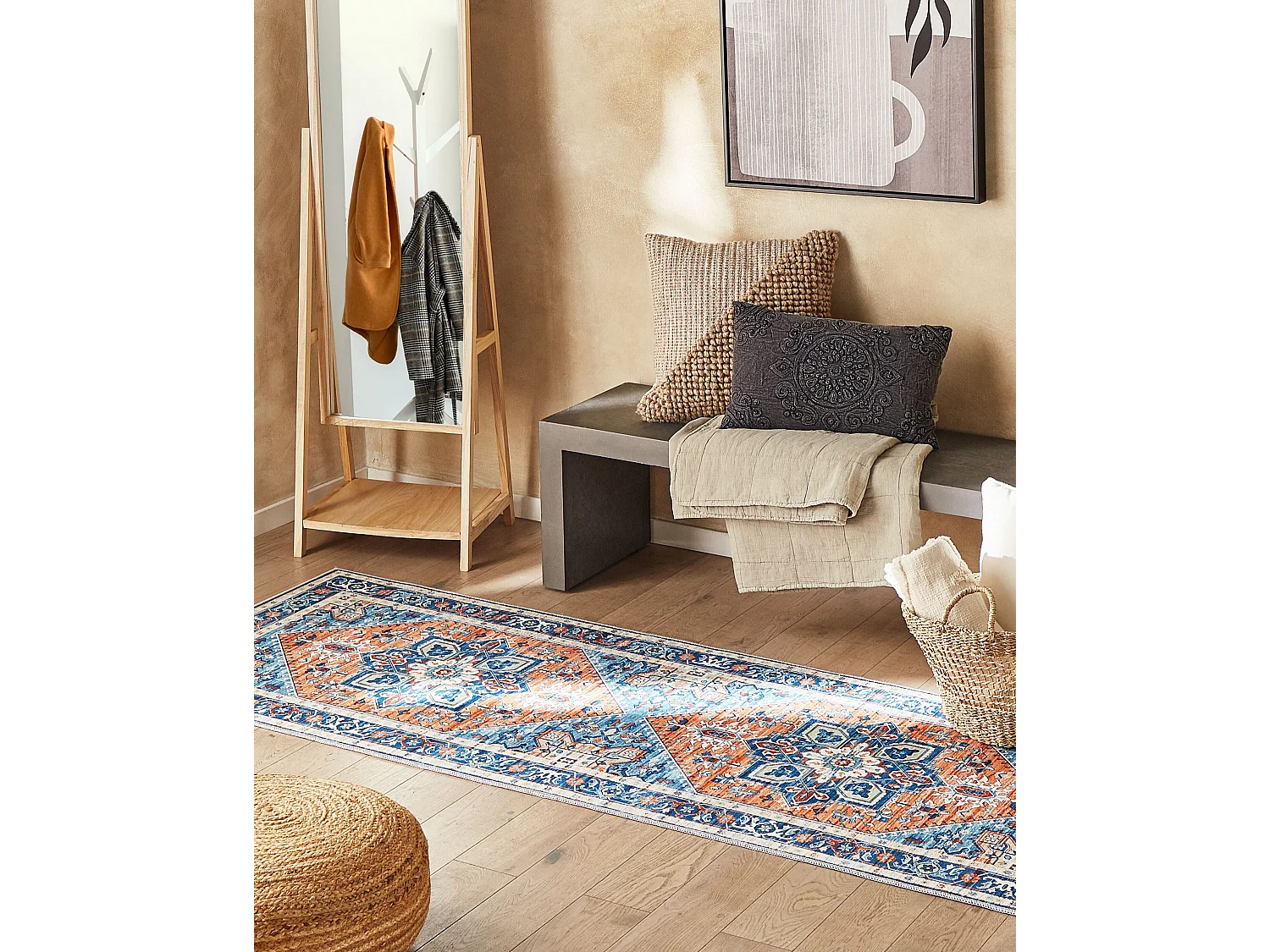 Tapis RITAPURAM Multicolore 80 x 300 cm