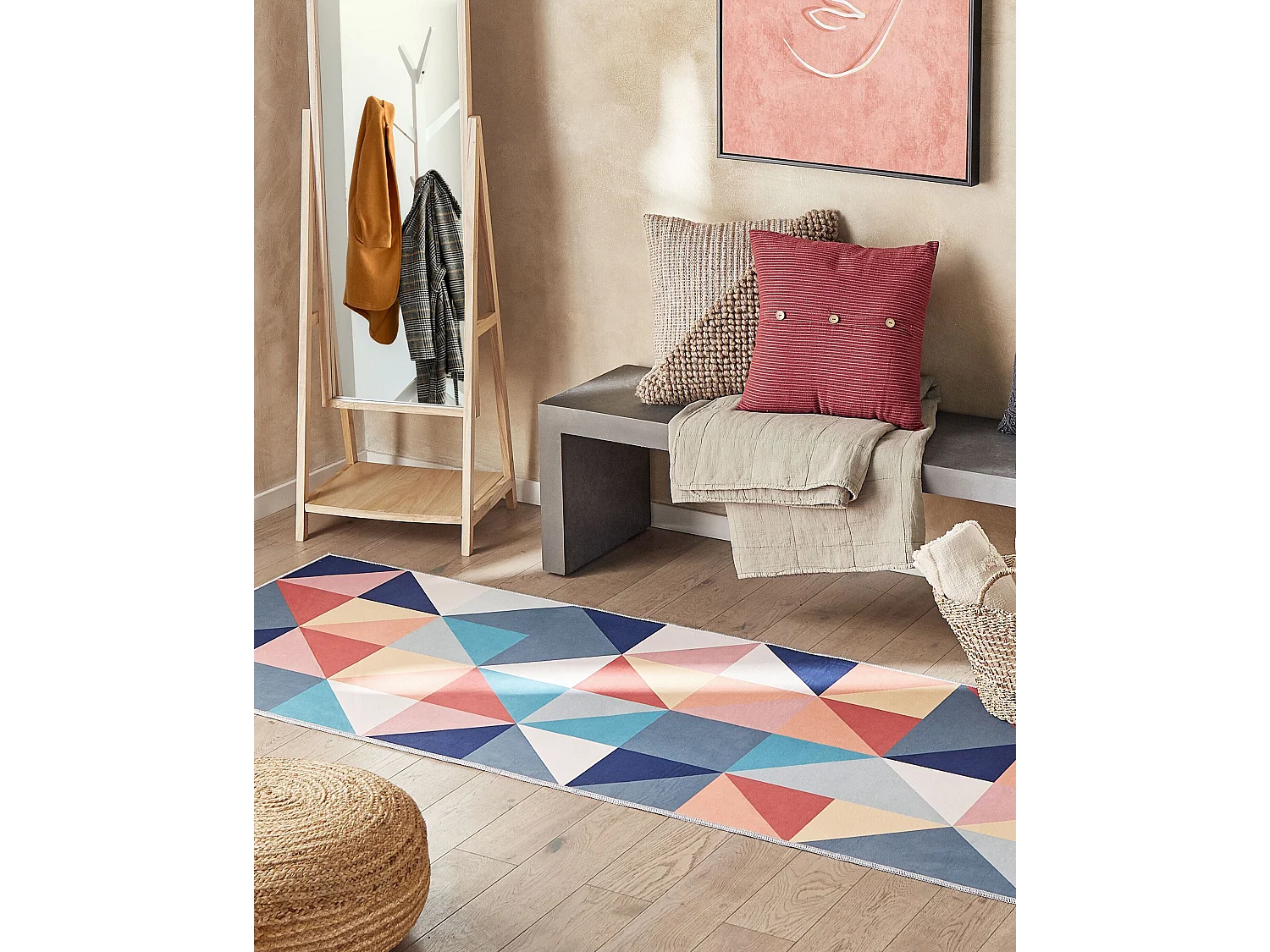 Tapis multicolore 80 x 300 cm VILLUKURI