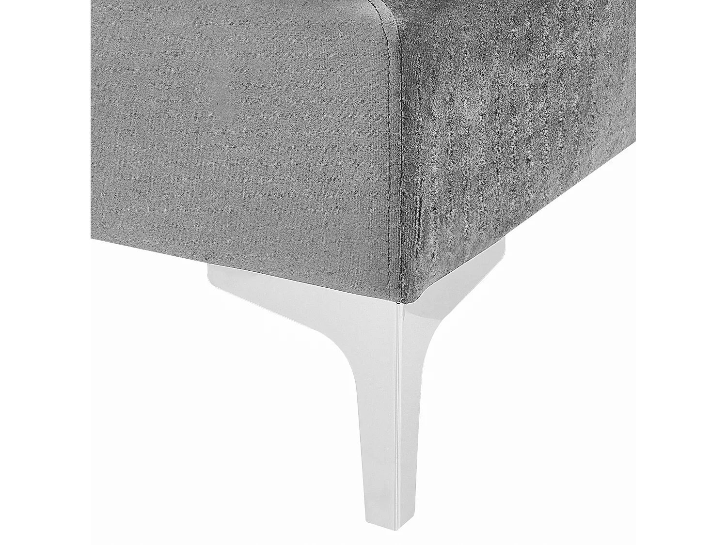 Module d'angle EVJA Velours Gris