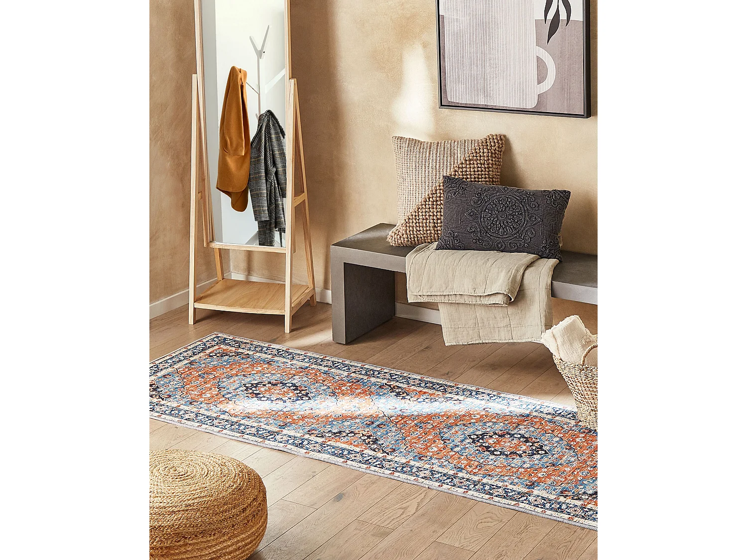 Tapis MIDALAM Multicolore 80 x 300 cm