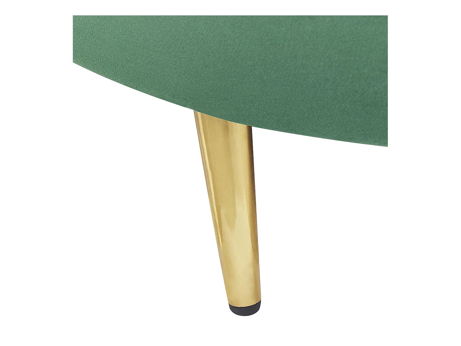 Canapé 3 places SAVAR Velours Vert émeraude