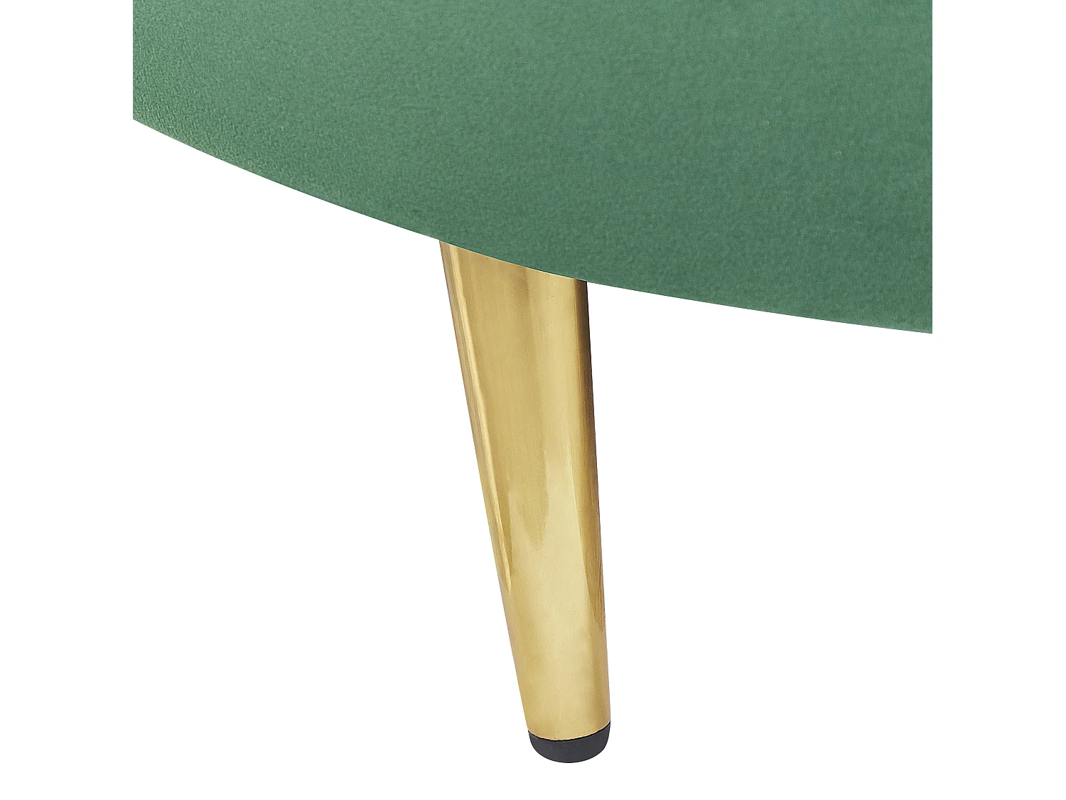 Canapé 3 places SAVAR Velours Vert émeraude