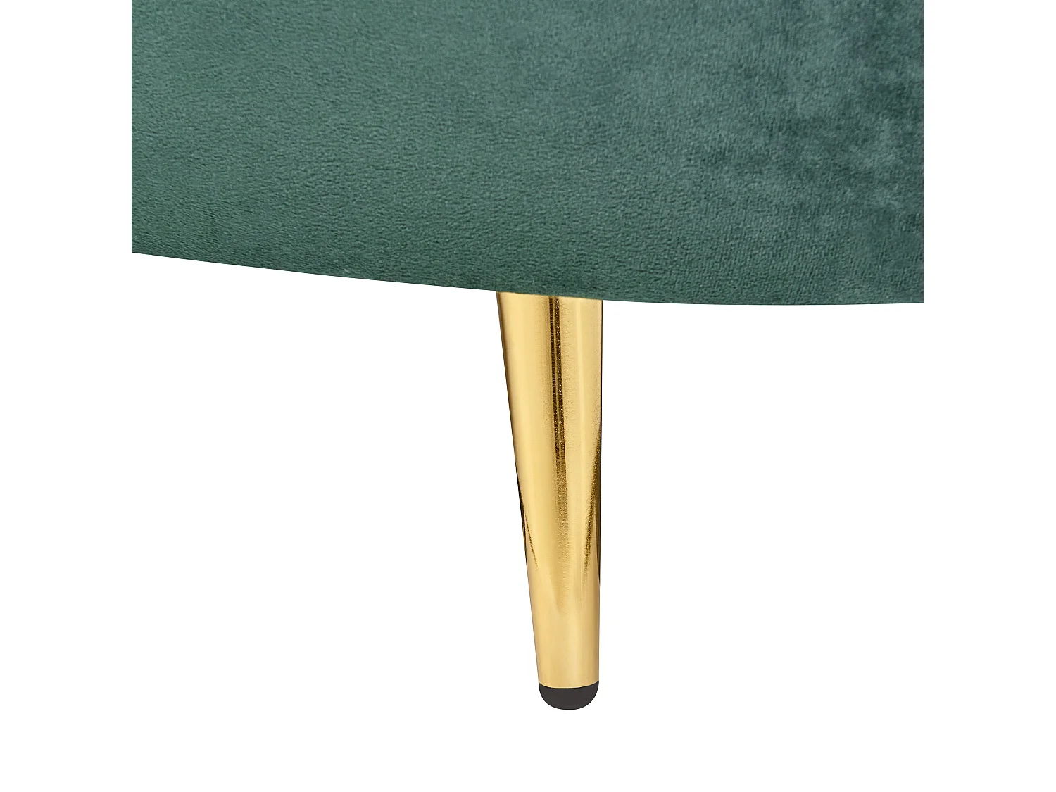 Canapé 3 places SAVAR Velours Vert émeraude