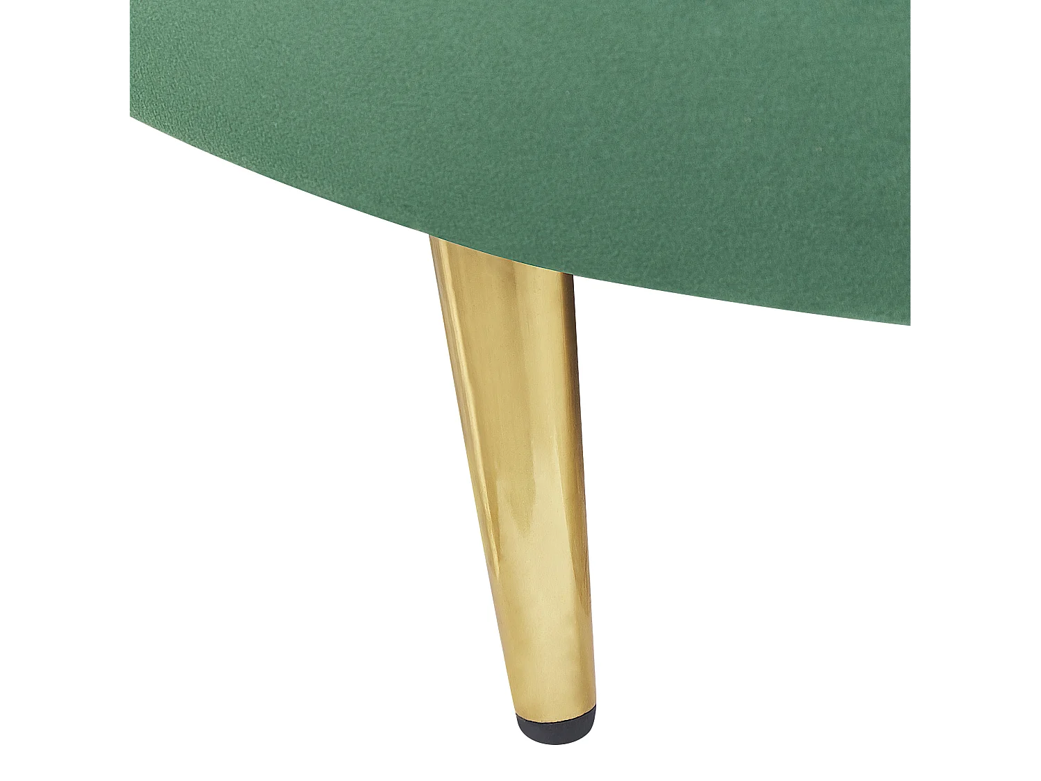 Sofa SAVAR Samtstoff Smaragdgrün 3-Sitzer