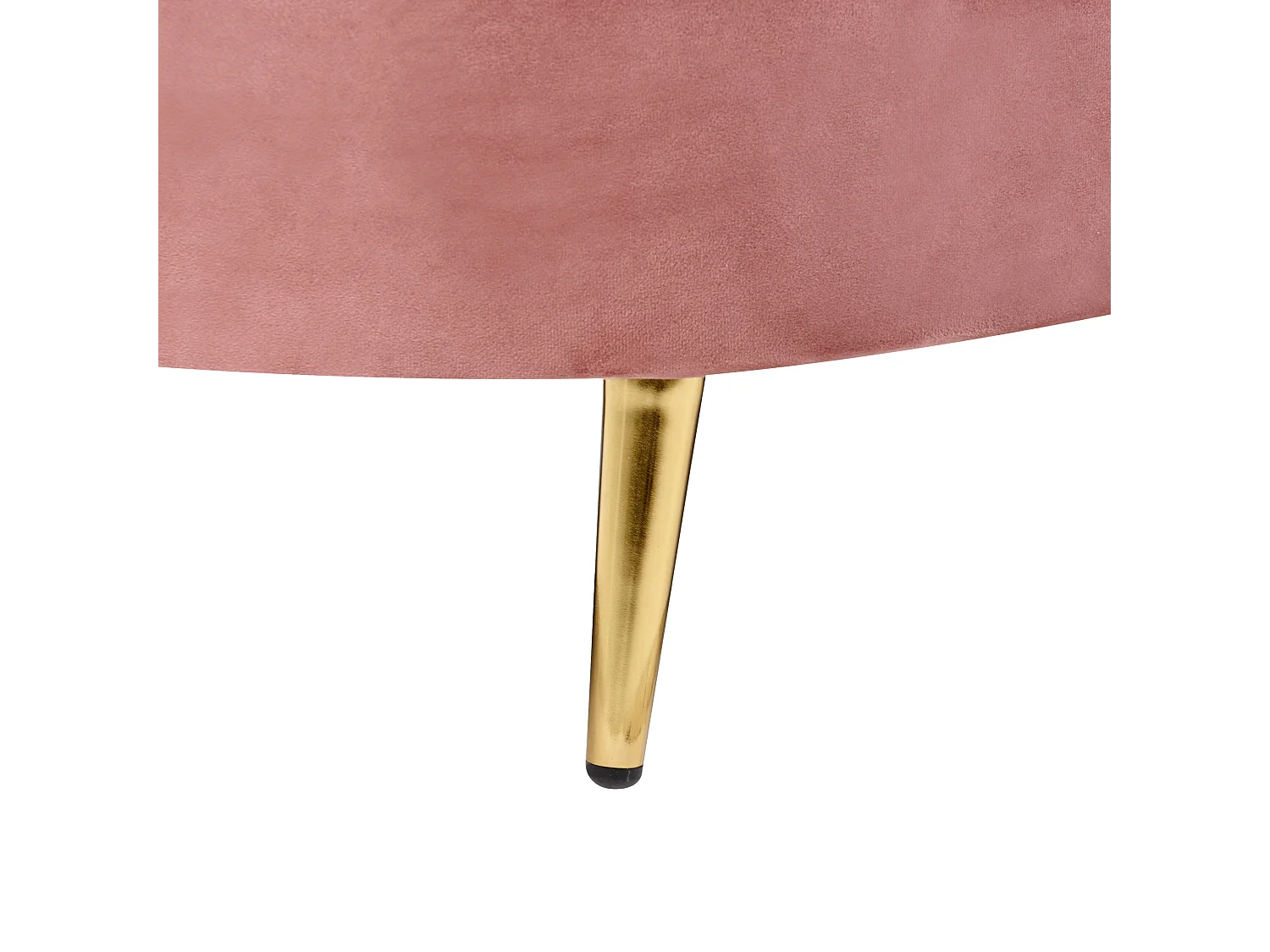 Bank SAVAR Fluweel Roze 3-zitter