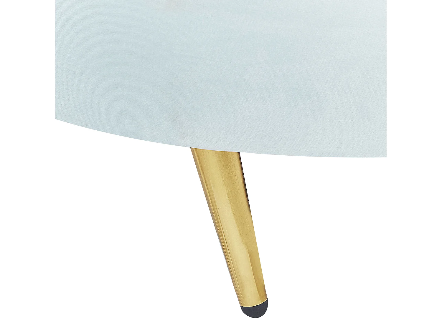 Bank SAVAR Fluweel Lichtblauw 3-zitter