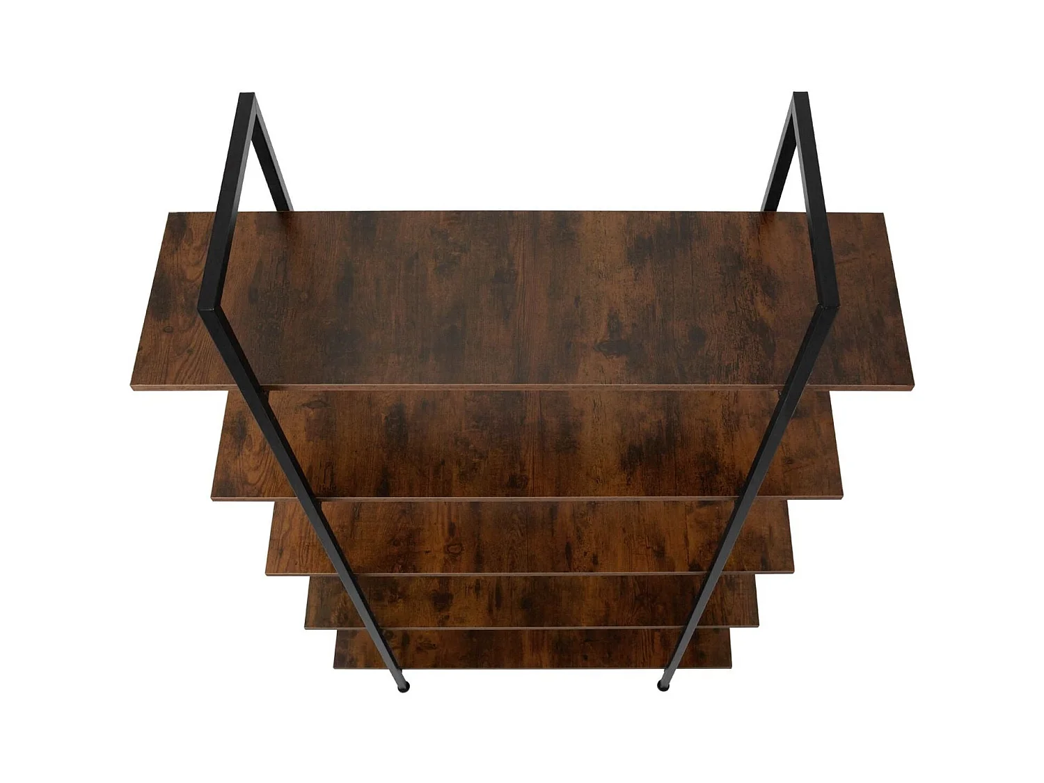 Grande estante industrial/vintage 5 níveis 1795 cm marrom 08_0000254