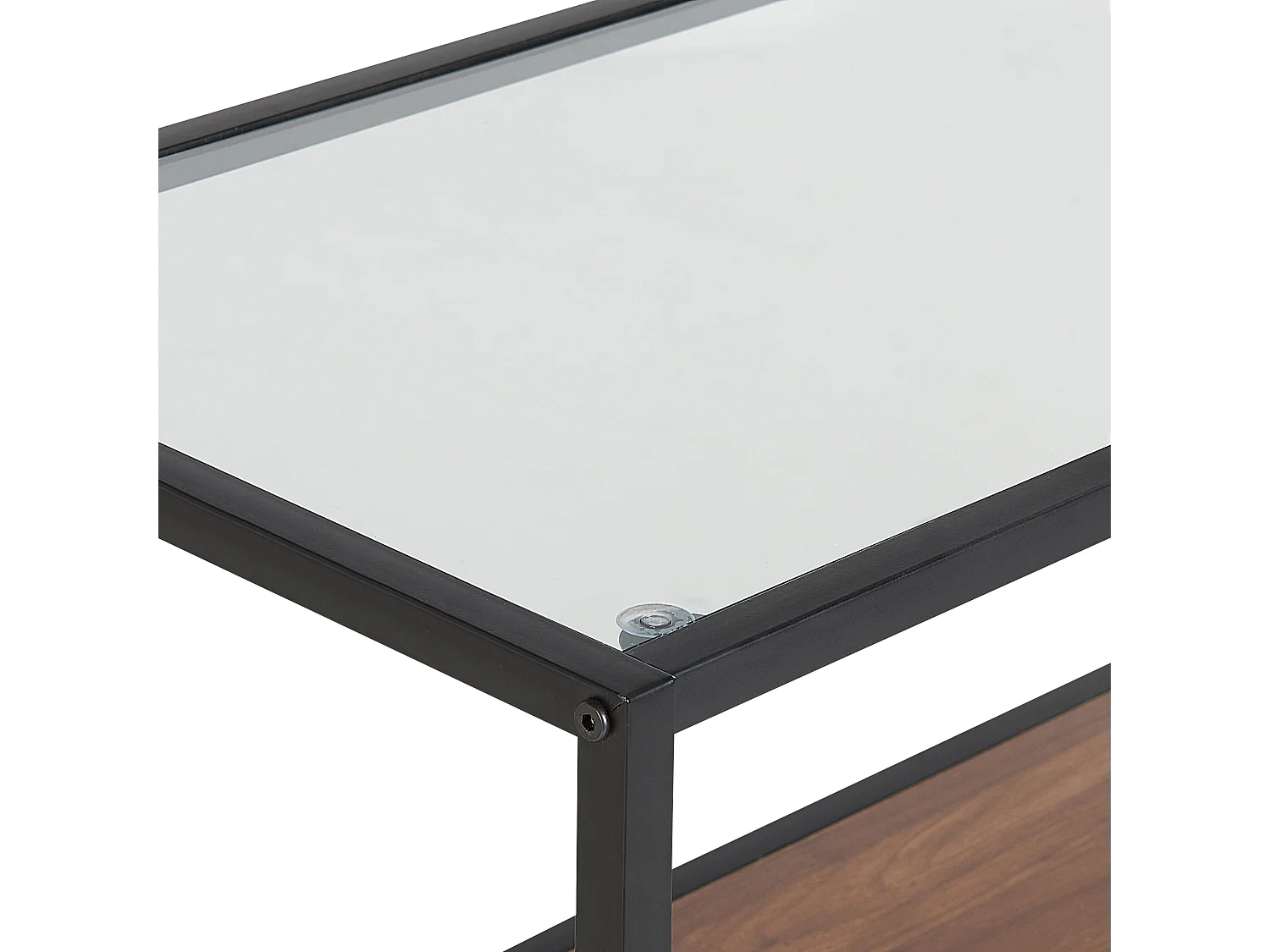 Consoletafel TAOS Veiligheidsglas Zwart