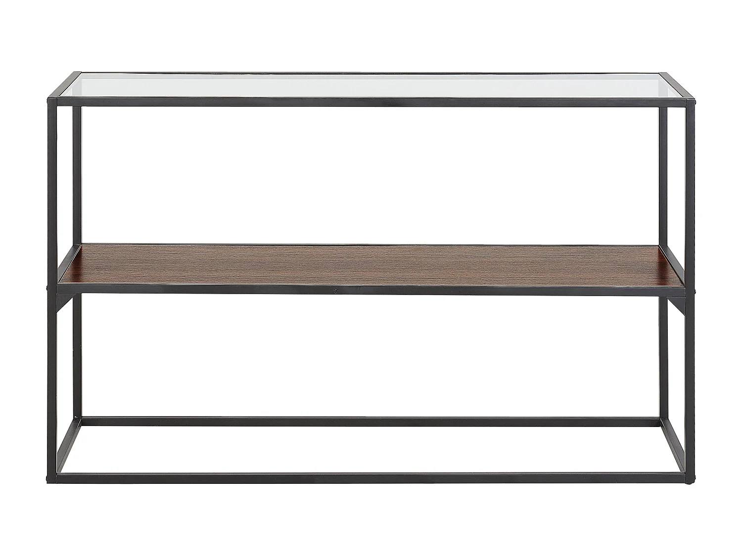 Consoletafel TAOS Veiligheidsglas Zwart