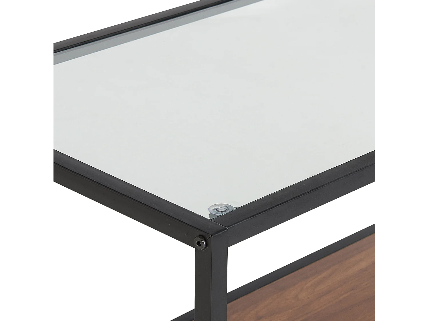 Consoletafel TAOS Veiligheidsglas Zwart