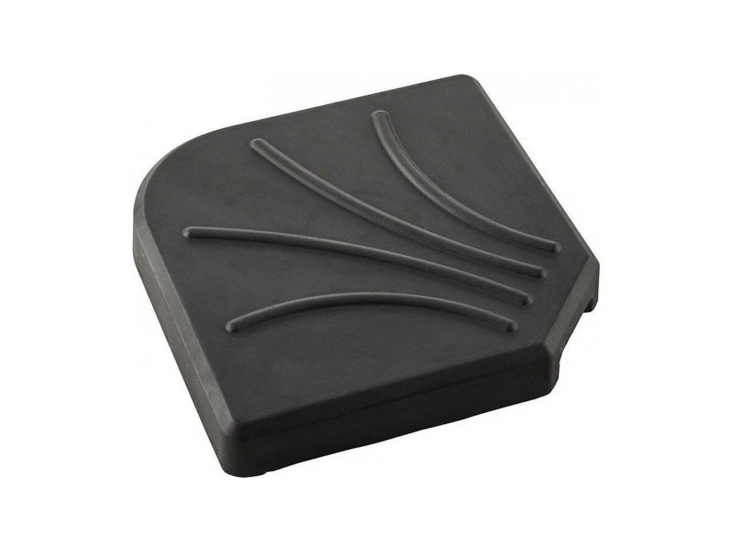 Dalle 15kg pour pied de parasol en croix Hespéride noir