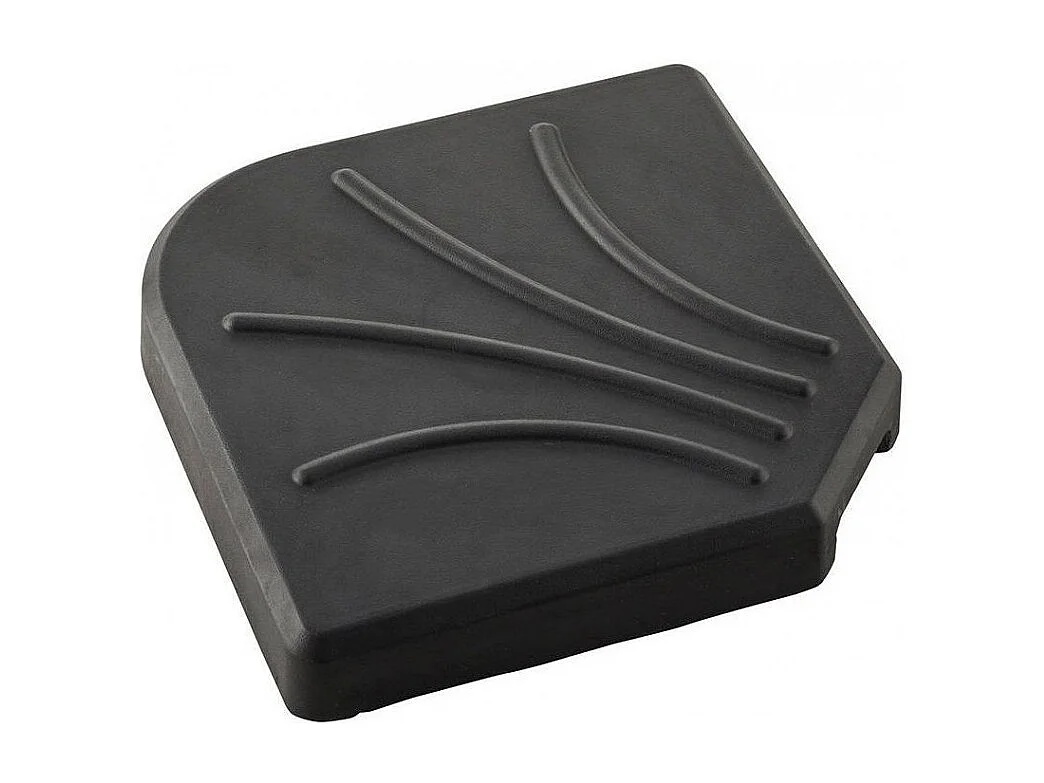 Dalle 15kg pour pied de parasol en croix Hespéride noir