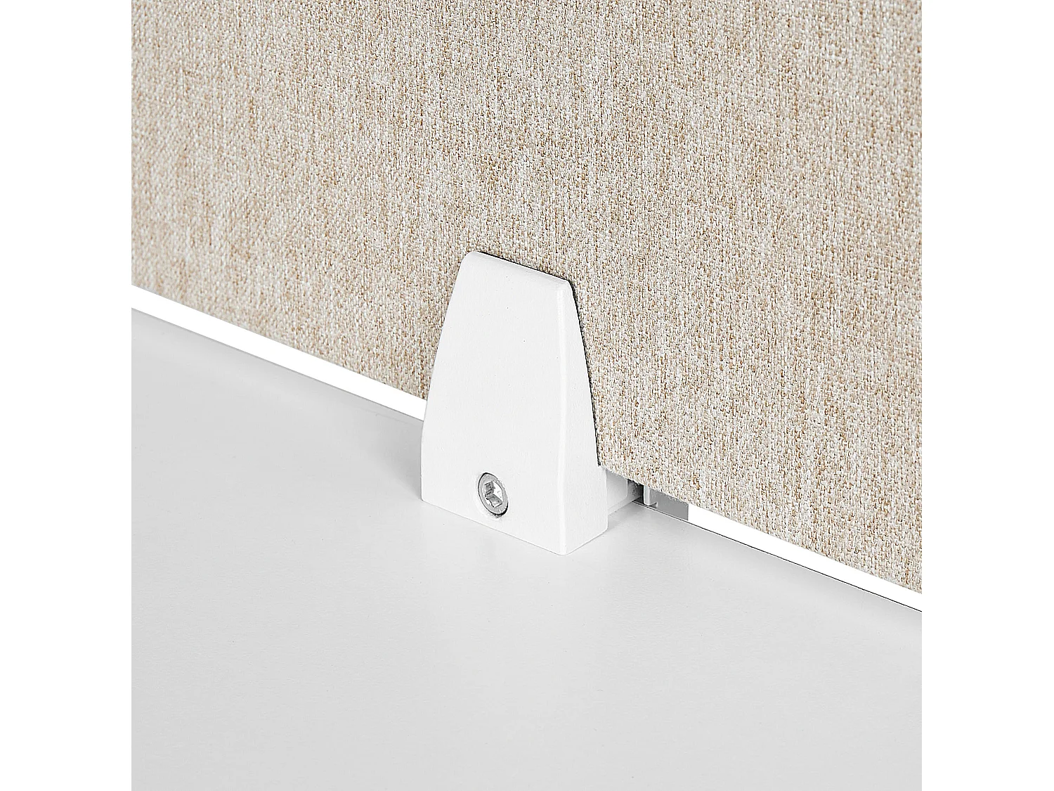 Séparateur de bureau 130 x 40 cm beige WALLY