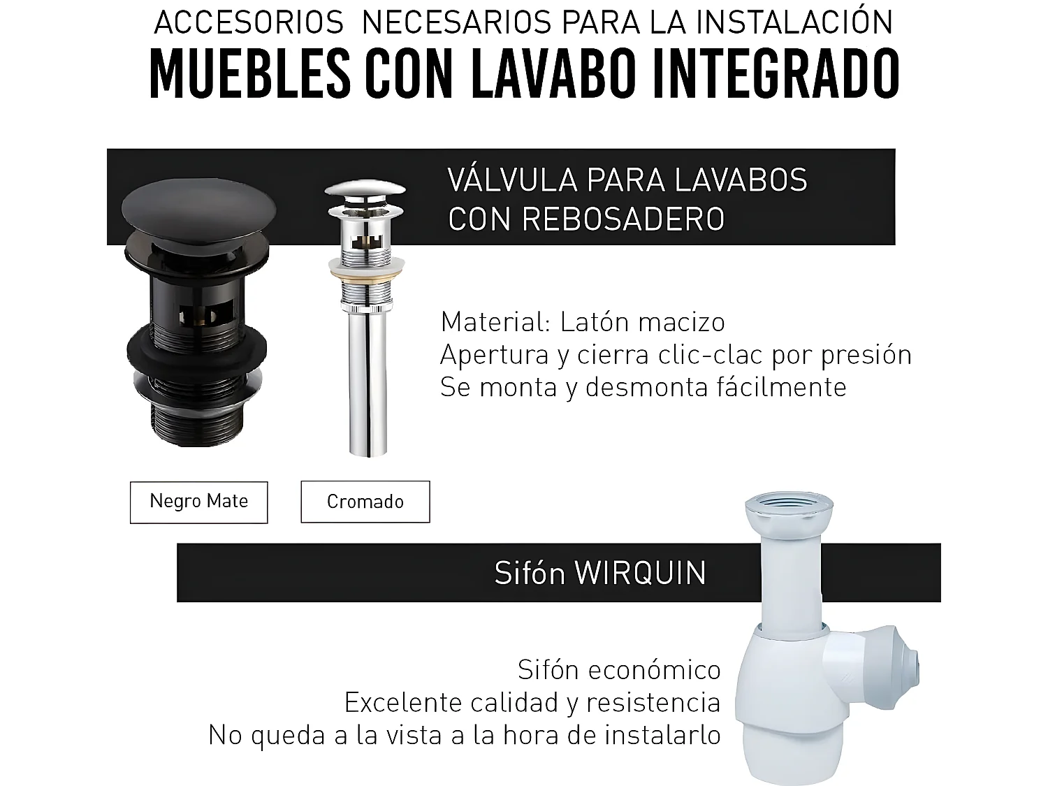 Doppelwaschtisch + Unterschrank 120cm montiert Eiche hell PIACENZA 120 cm