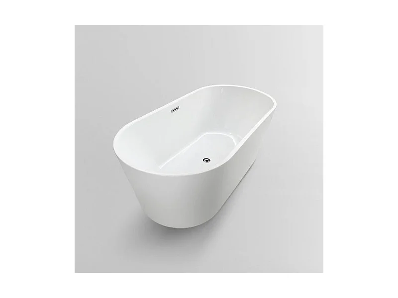 Vasca freestanding ovale BERWIN bianca 160 cm