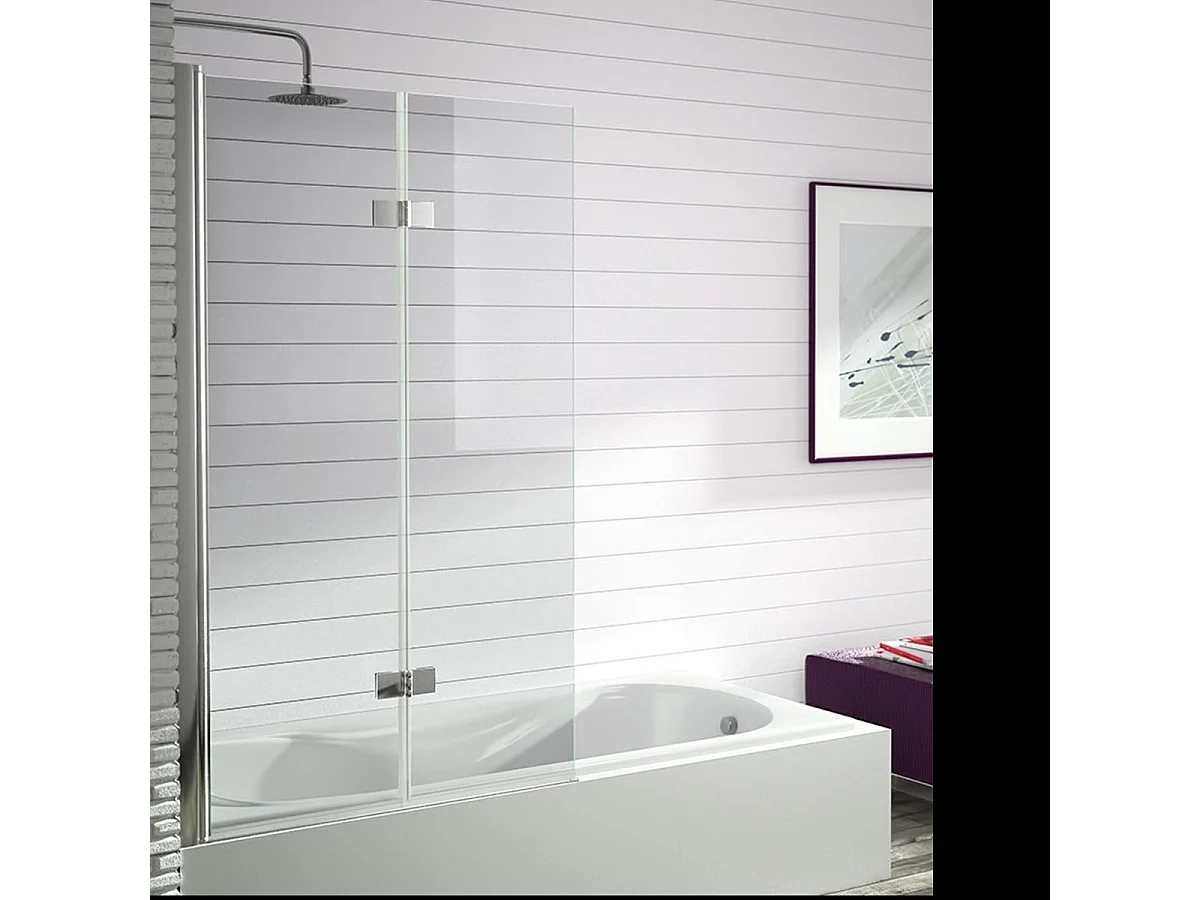 Pare-baignoire pliable S300 90 x 150 cm