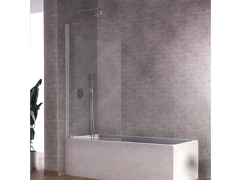 Pare-baignoire pivotant RITA 85 x 150 cm