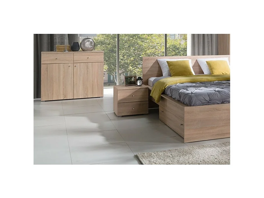 Conjunto de duas mesas de cabeceira design para o seu quarto, coleção MAXIM.