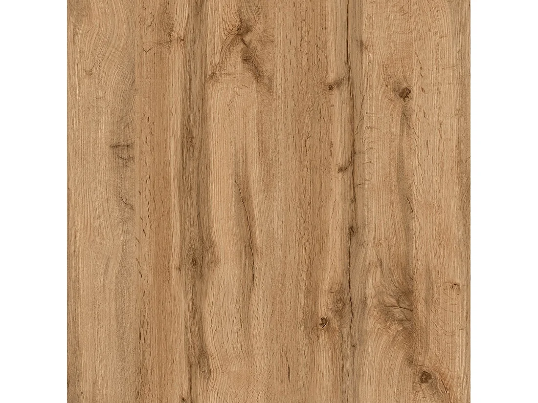 Bureau d'angle design avec nombreux rangements collection LOUANE coloris chêne et noir.