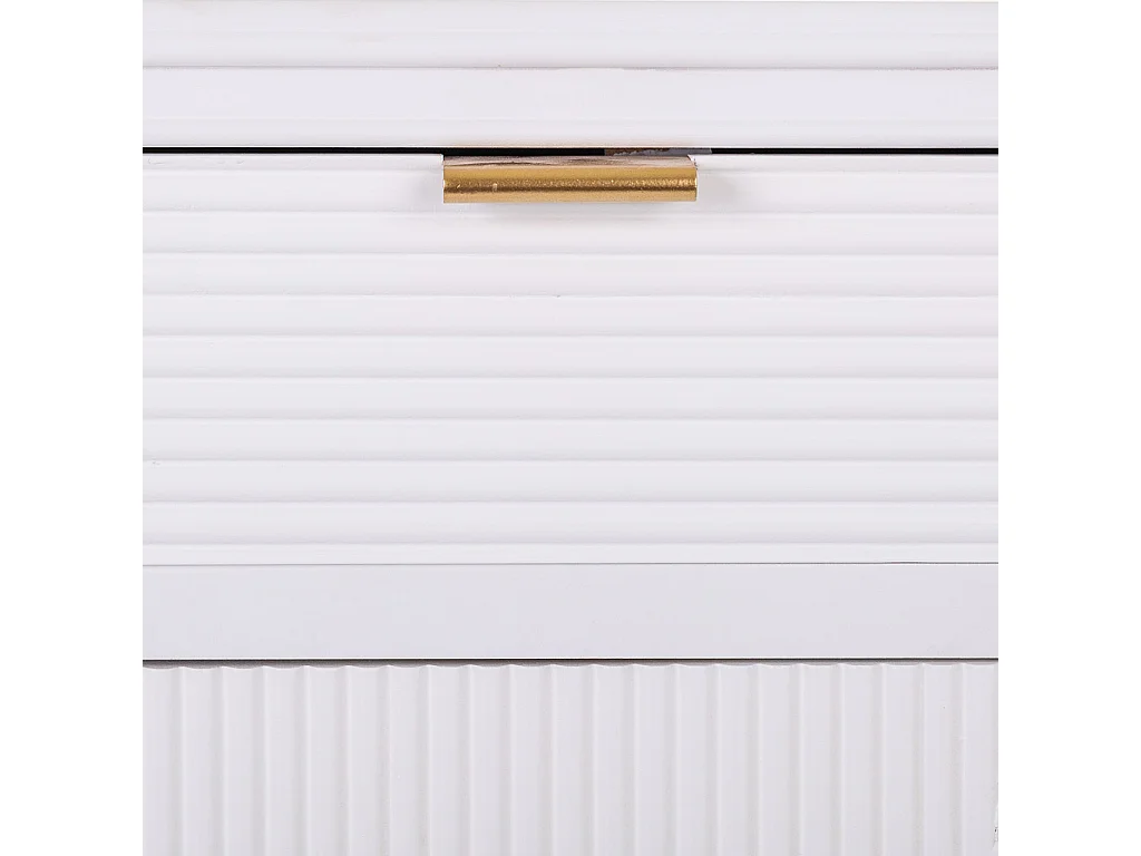 Hall de madeira branco 80x36,5x85,5