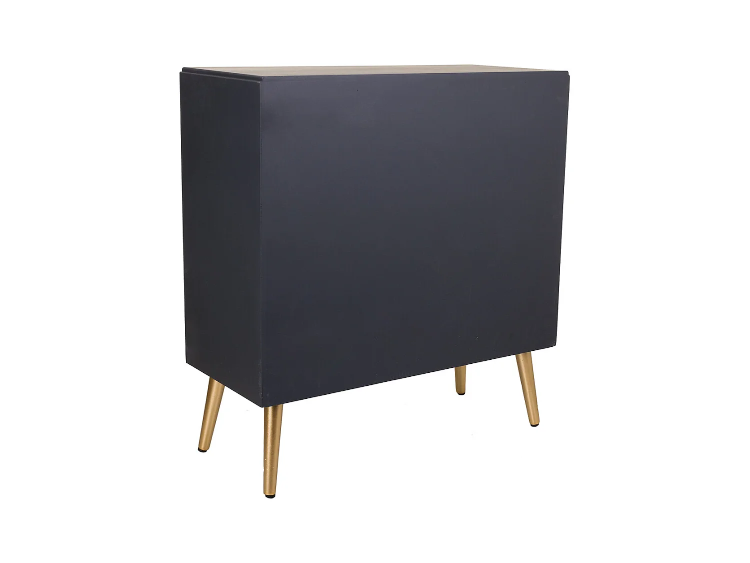 Dunkelgraue Holzhalle 80x36,5x85,5h cm