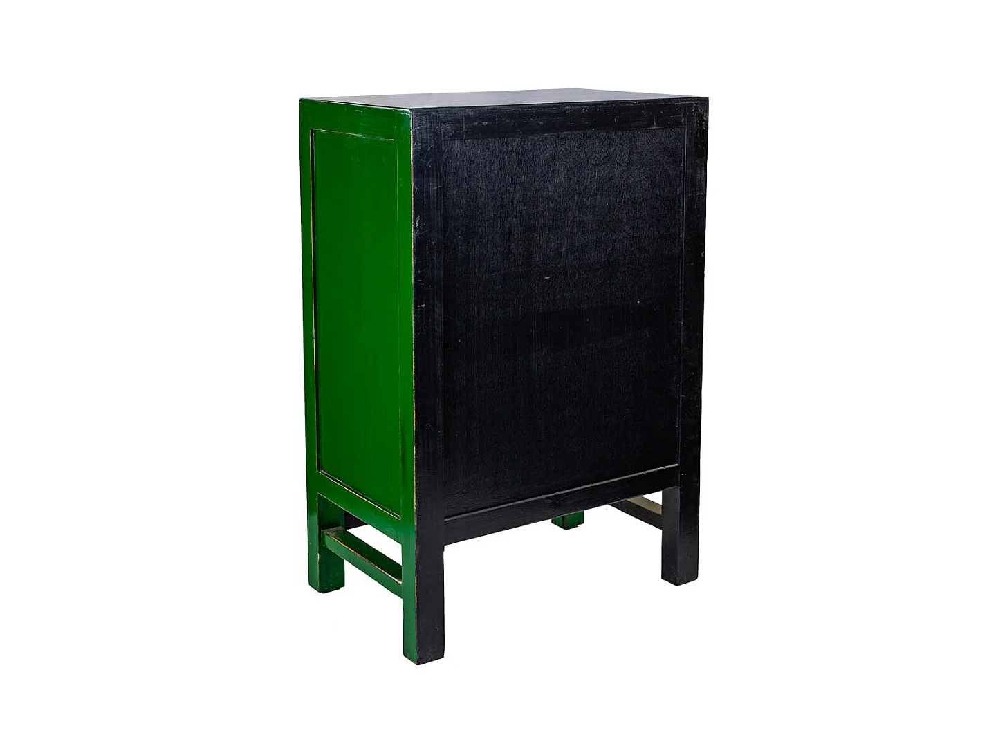 Armoire en bois verte 58x37,5x84,5 cm
