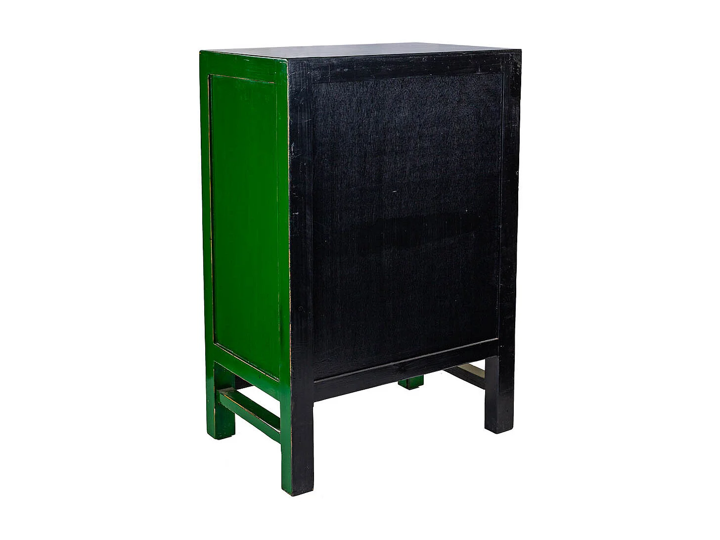 Armoire en bois verte 58x37,5x84,5 cm