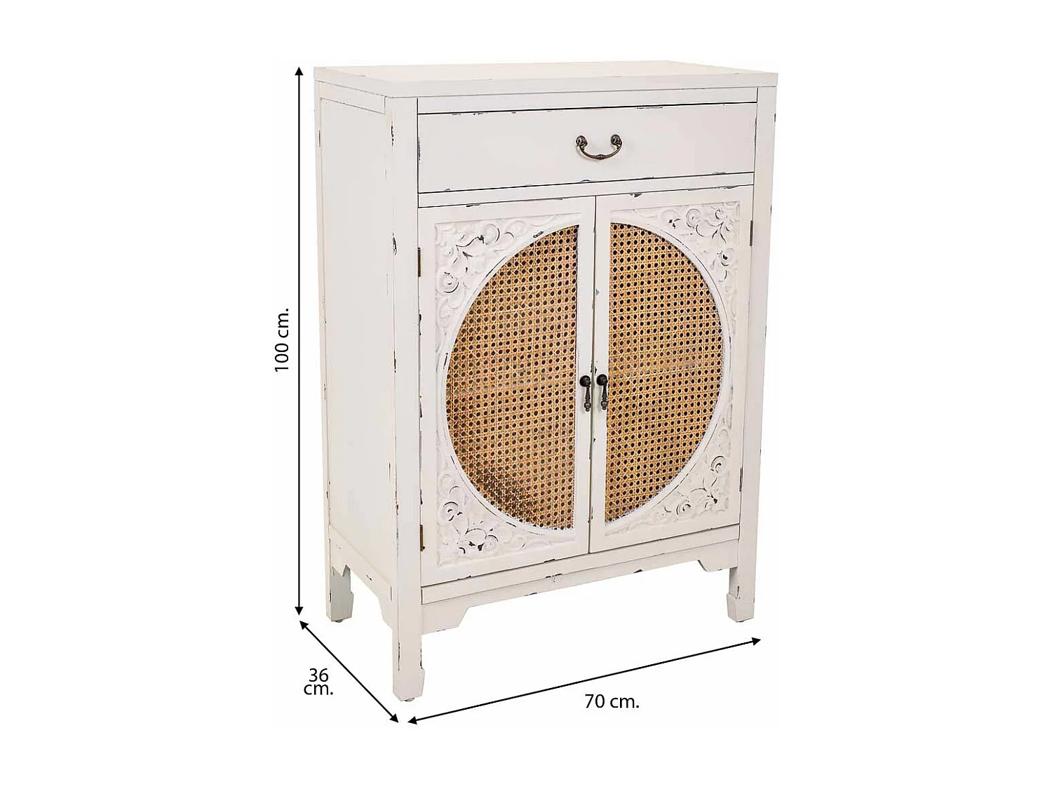 Móveis de entrada 70x36x100