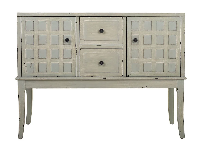 Grüne Holzhalle 108x36x82h cm