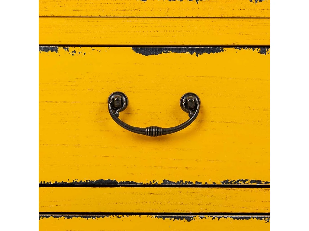 Anrichte aus gelbem Holz 120x40x50