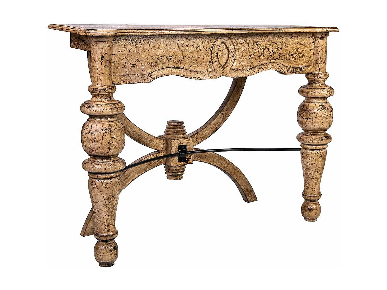 Handgefertigte Holzhalle 103x39x76