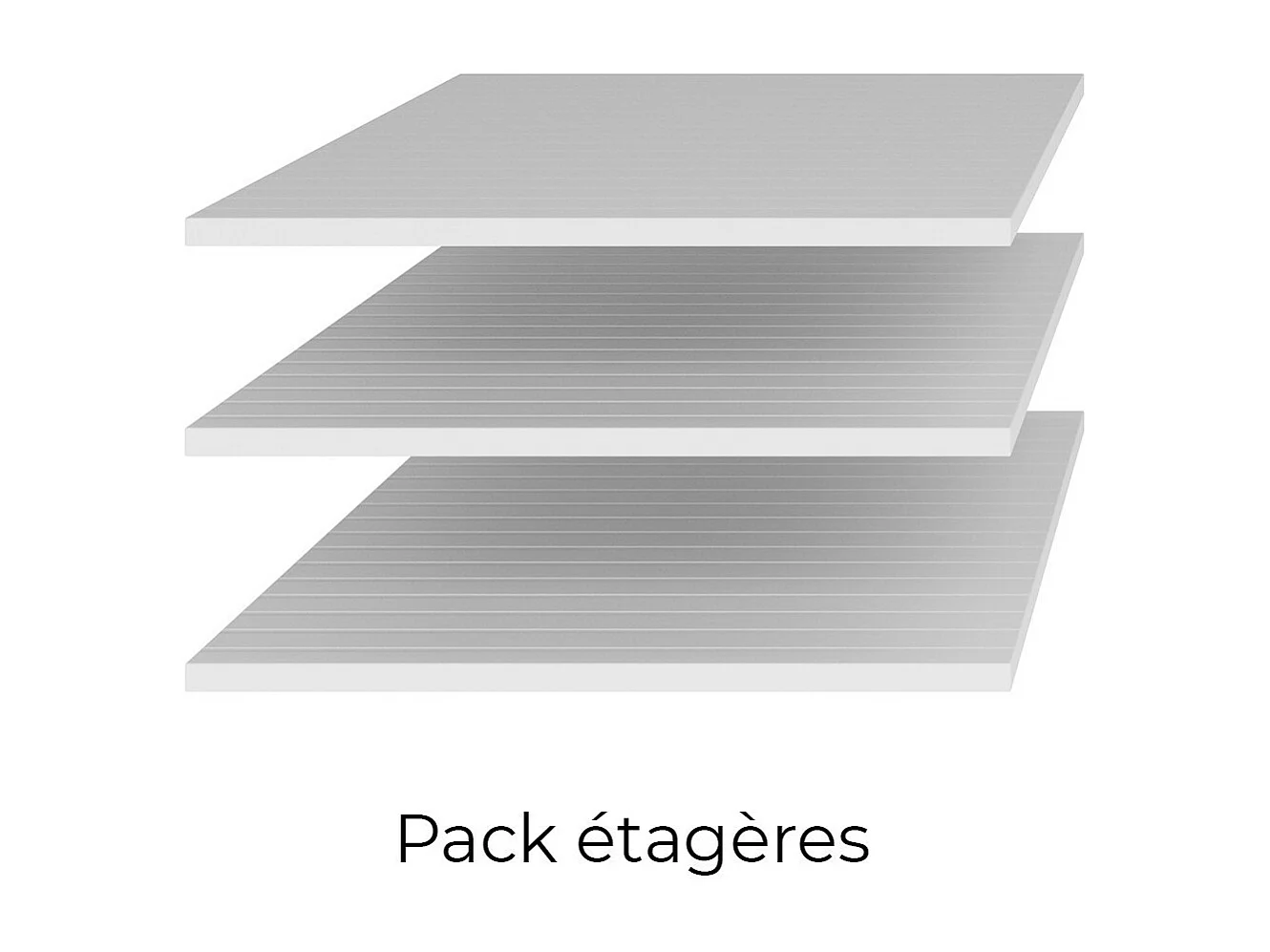 Armoire 200 cm – 2 portes coulissantes avec miroirs – Chêne foncé et noir – Collection FOX