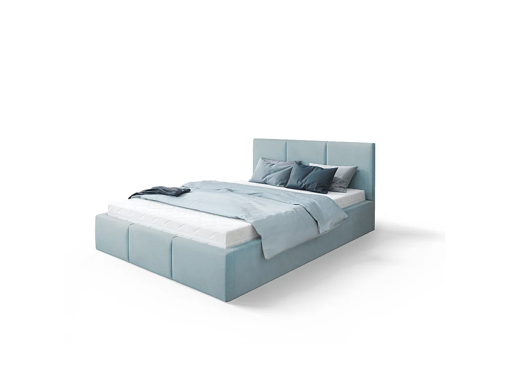 Lit coffre Tesia 140x190  - Sommier inclus Mint