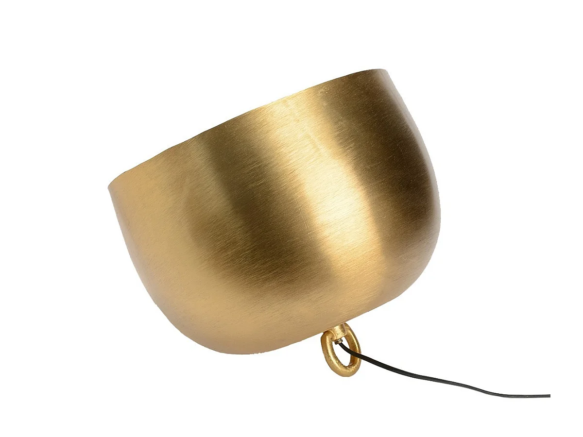 Lampe table Samuel dorée petit modèle