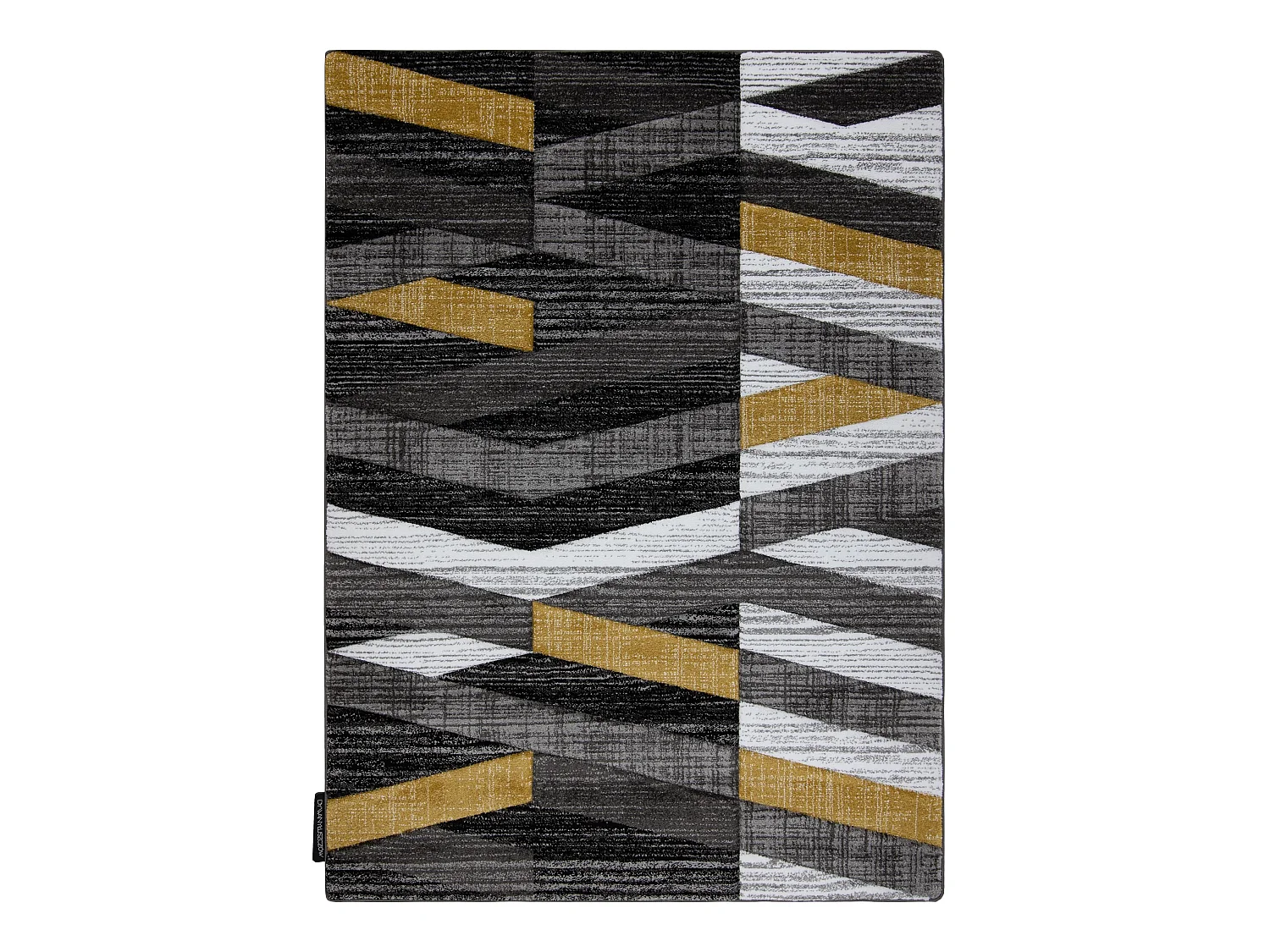 Tapis ALTER Bax des rayures or 80x150 cm