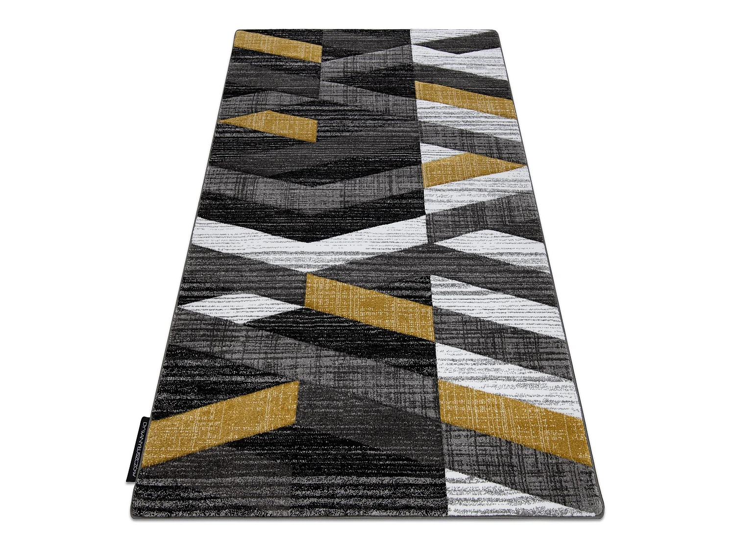 Tapis ALTER Bax des rayures or 140x190 cm