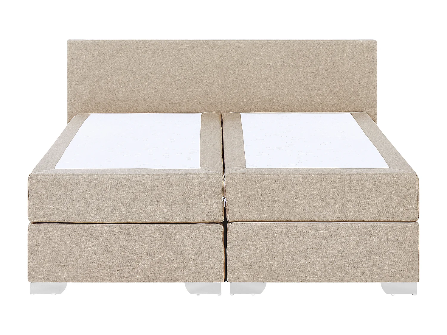 Boxspring Stof PRESIDENT 160 x 200 cm Beige