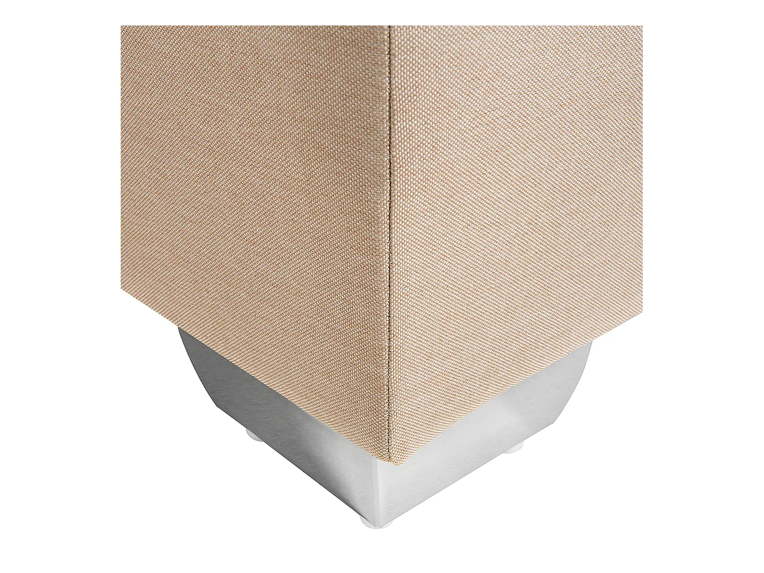 Letto Continentale Tessuto PRESIDENT 180 x 200 cm Beige