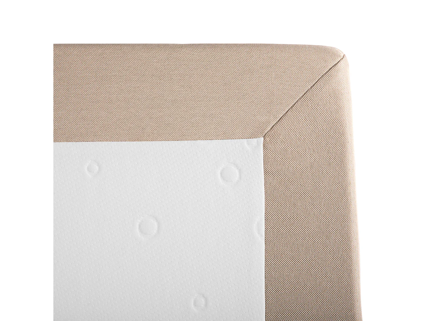 Boxspring Stof PRESIDENT 180 x 200 cm Beige