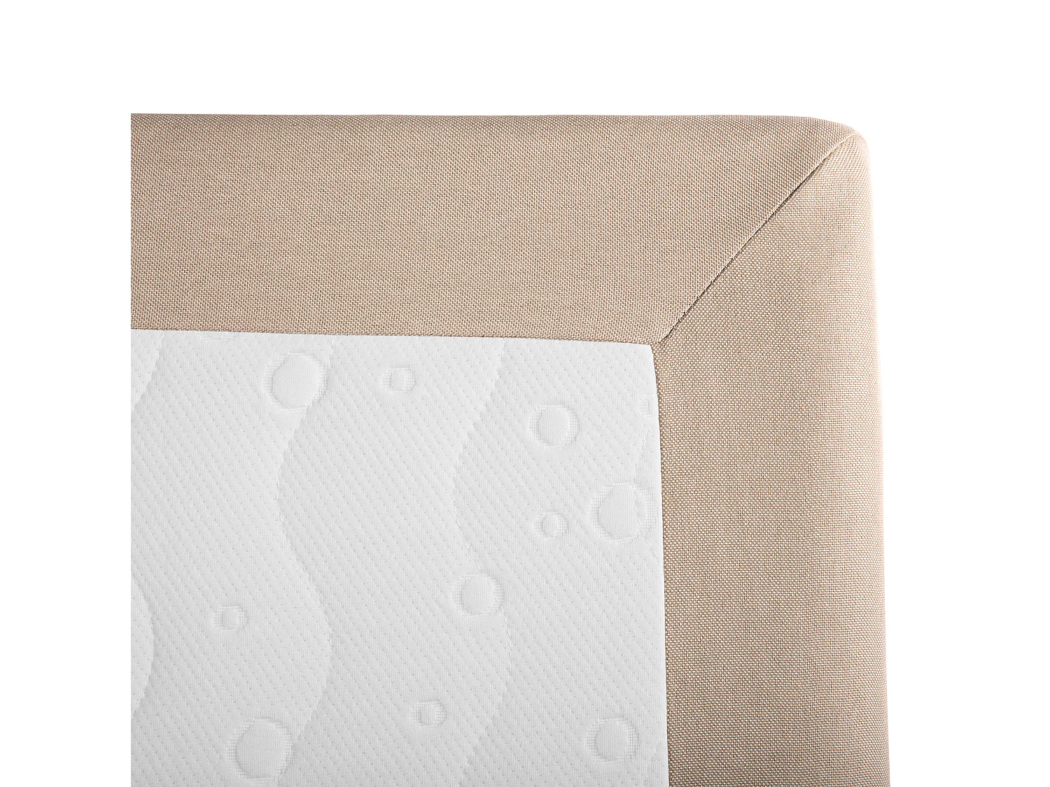 Boxspring Stof PRESIDENT 180 x 200 cm Beige