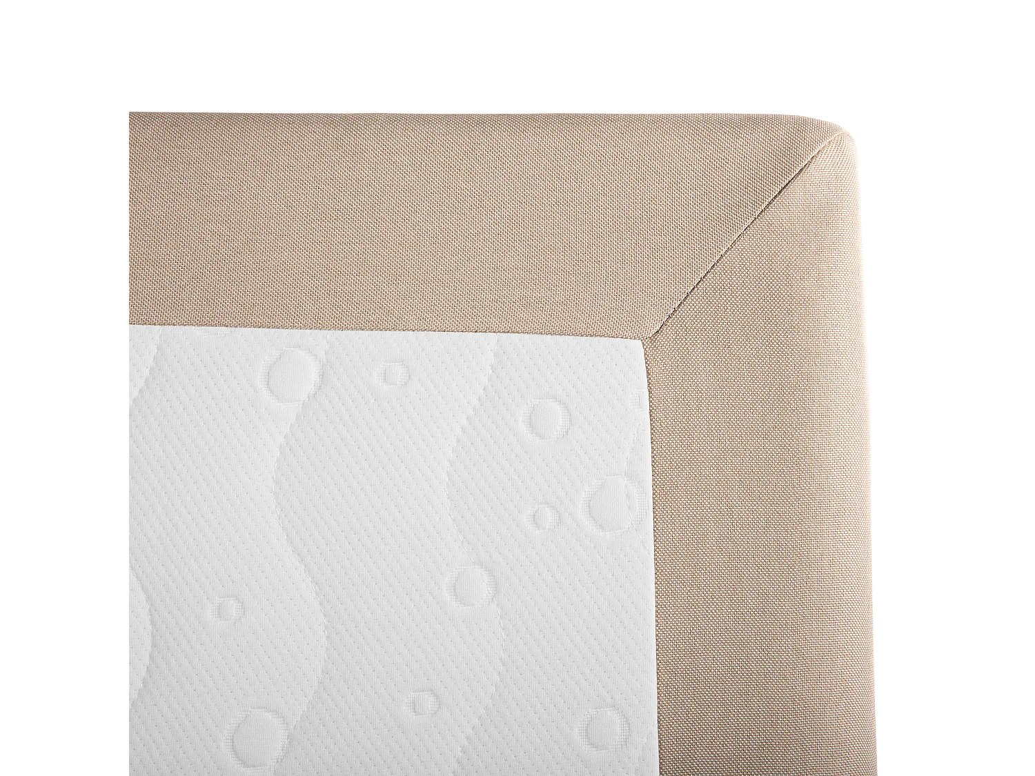 Boxspring Stof PRESIDENT 180 x 200 cm Beige