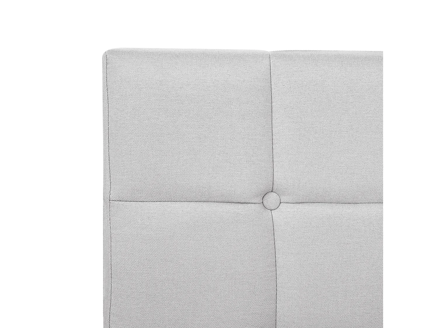 Lit Boxspring Tissu ADMIRAL 180 x 200 cm Gris clair