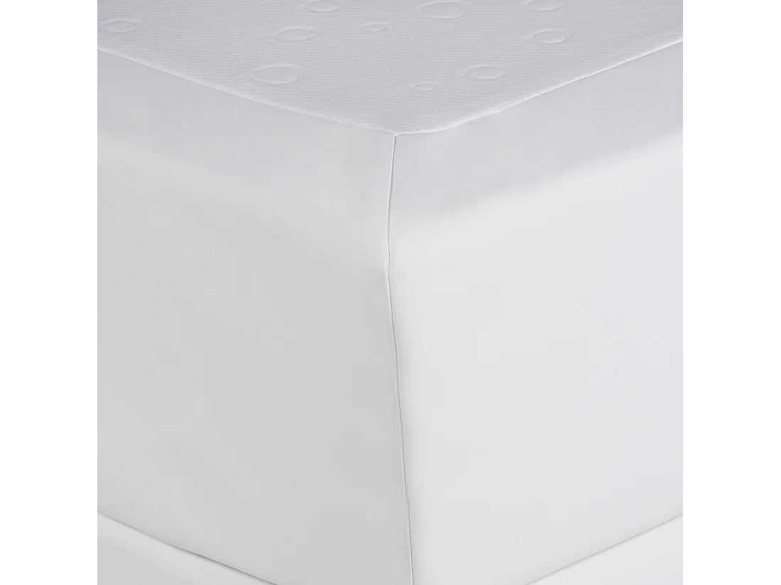 Lit Boxspring Cuir PU PRESIDENT 180 x 200 cm Blanc