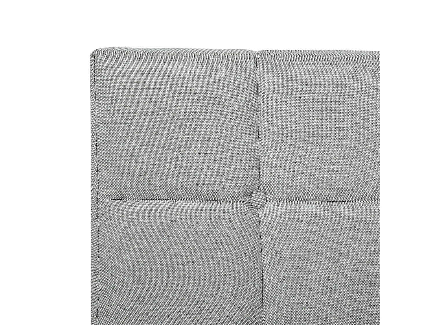 Lit Boxspring Tissu ADMIRAL 140 x 200 cm Gris clair