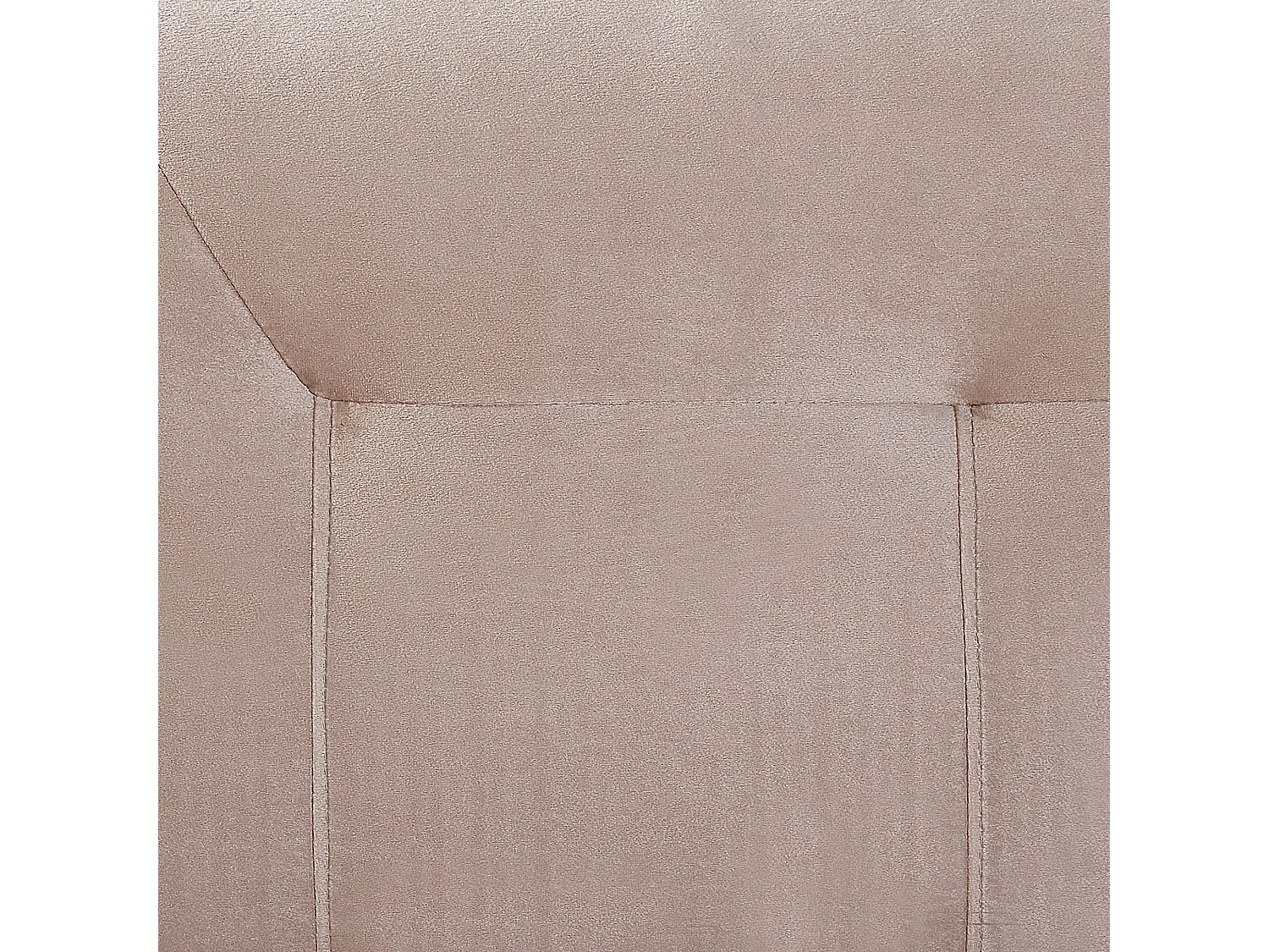 Lit Boxspring Velours MARQUISE 160 x 200 cm Beige