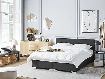 Lit boxspring simili