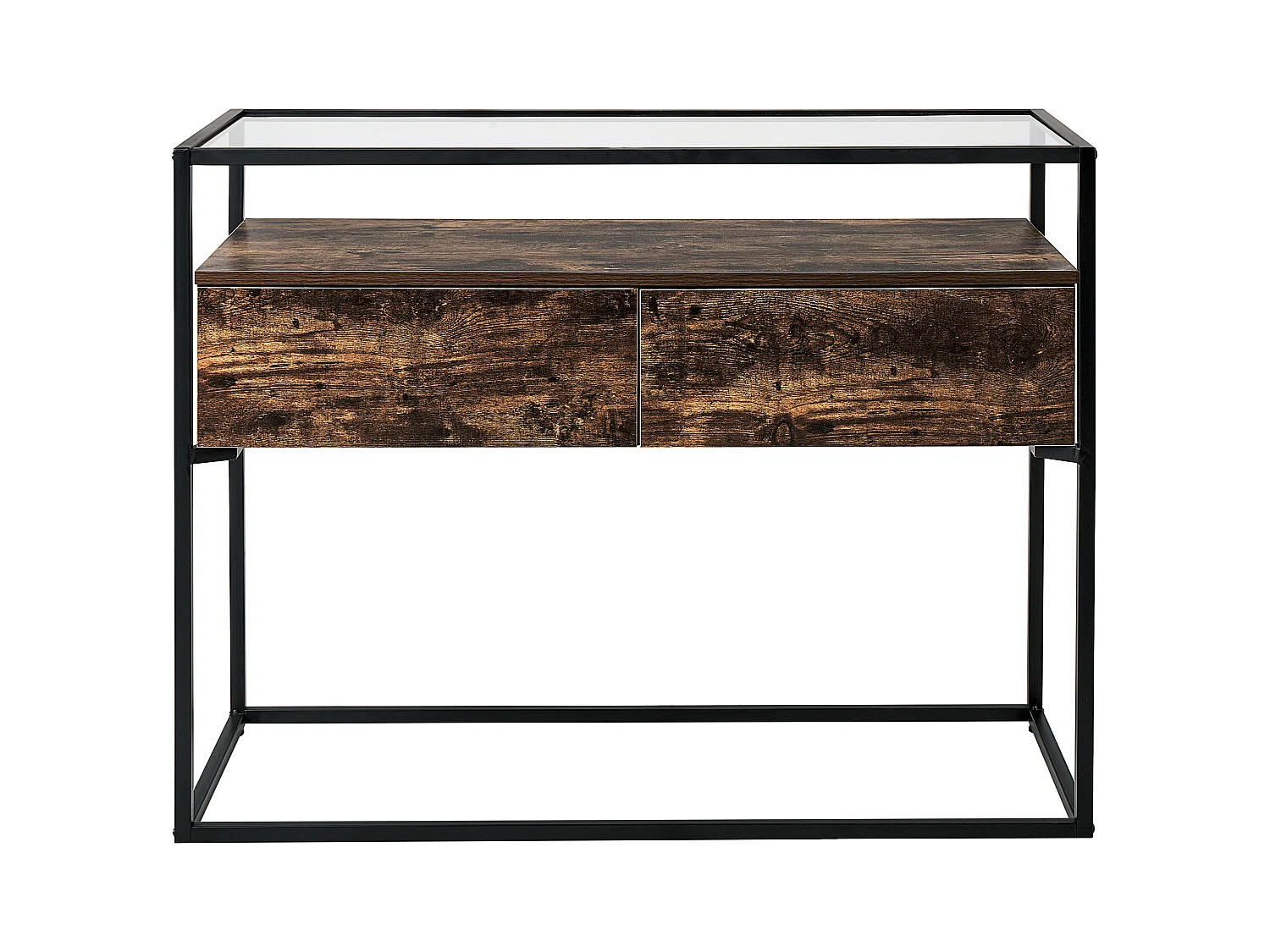 Consoletafel MAUK Donkerbruin