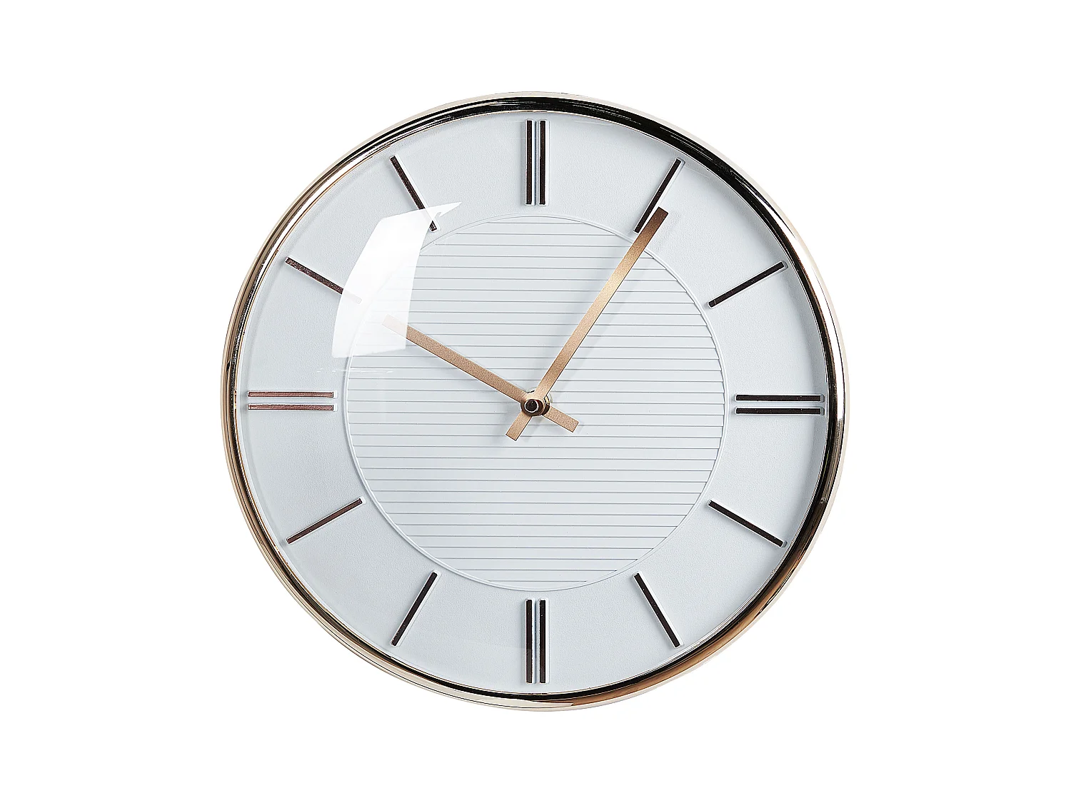 Wanduhr DAROCA 34 cm Weiss